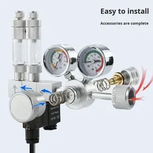 Contador de Bolhas de <span class=keywords><strong>CO2</strong></span> em Aço Inoxidável Ecológico com Válvula de Retenção Modelo 002 da UUIDEAR para Uso em Aquários - Product Image 4