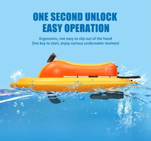 Bateau gonflable motorisé électrique <span class=keywords><strong>télécommandé</strong></span> CAMORO pour le <span class=keywords><strong>jet</strong></span> <span class=keywords><strong>ski</strong></span> avec propulseur sous-marin 700W bateau à moteur flottant - Product Image 3