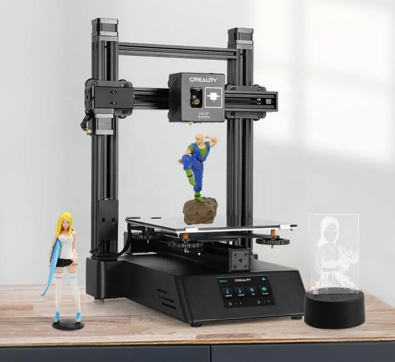 Creality CP-01-máquina de grabado de nivel láser 3d, impresora Modular de bricolaje para materiales de impresión 3d PLA, tres en uno, barata