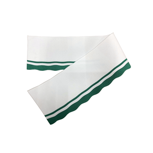 Grossiste en cols jacquard, cols en tricot côtelé, vêtements, motifs personnalisés, OEM/ODM, échantillon disponible, MOQ faible, 300G-580G/m2, 95% poly + 5% sp - Product Image 2