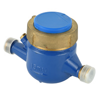 Ningshui High Quality R100 Brass Body Multi-Jet Dry Type Cold and Hot Mechanical Water Meter