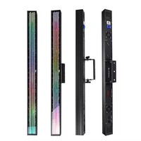 Vente en gros de 720 projecteurs LED RGBW, longue bande lumineuse à 48+24 segments, barre lumineuse stroboscopique, contrôle DMX, IP33, pour DJ, bar, mur, intérieur