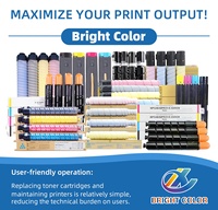 Poudre de développement à haut rendement CMYK compatible avec les copieurs MX31 Developer pour Sharp MX2600 MX3100 MX3500 MX4100 MX4101 MX5001