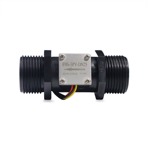 Sensor de Flujo de Turbina POM con Salida de Pulso NPN, 2-100L/min, Medidor de Flujo de Agua de 1 Pulgada para Uso Industrial - Product Image 1