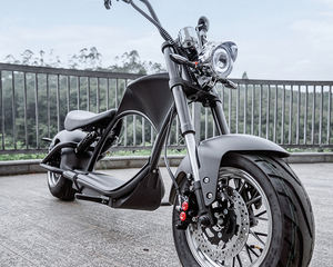 Scooters électriques Citycoco à 2 roues en acier, batterie au lithium 2000W, frein à disque avec siège pour hommes et femmes - Product Image 6