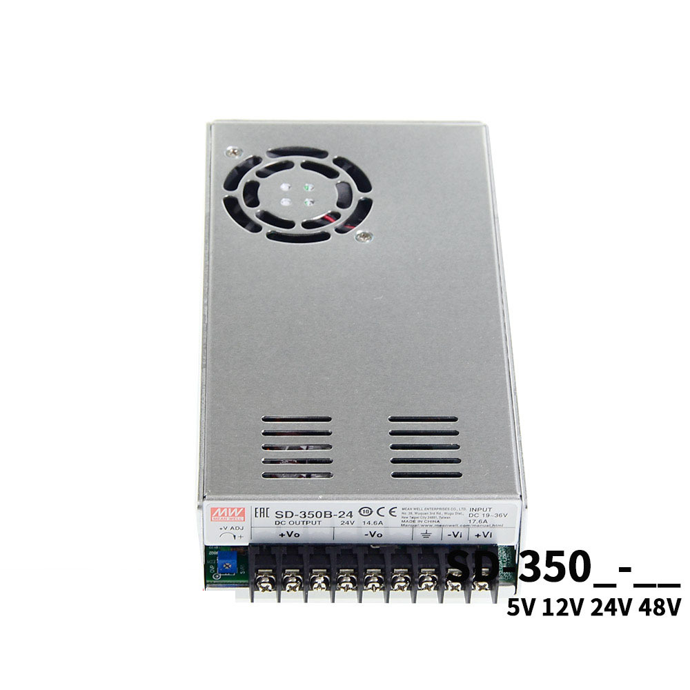 Meanwell SD-350B-24 DC to DC Power Supply - 24VDC 350.4W