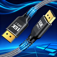 Câble adaptateur de haute qualité pour 2.1 avec gaine en PVC pour projecteur et ordinateur portable 16K30Hz/8K120Hz