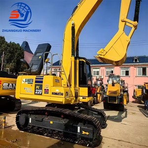 China Low Price Komatsu P220 Excavator Good Condition <b>Used</b> Crawler Excavator/Secondhand Excavator Komatsu PC220-8 For Sale - Product Image 1