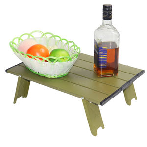 โต๊ะพับแคมป์ปิ้งแบบพกพา ขาสั้น น้ำหนักเบา ทำจากอลูมิเนียม เหมาะสำหรับตั้งแคมป์ชายหาด - Product Image 2