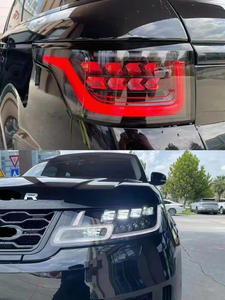 Kit carrosserie pour Land Rover Range Rover Sport 2014-2017, mise à niveau <span class=keywords><strong>2022</strong></span> SVR & kit carrosserie OEM, lifting <span class=keywords><strong>2022</strong></span>, aspect Range Rover Sport - Product Image 2