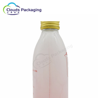 Vente en gros d'étiquette thermorétractable imprimée personnalisée étiquette de bouteille thermorétractable en PVC pour bouteille de boisson minérale