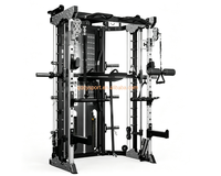 Rack de musculation pour la maison et les salles de sport commerciales avec système de croisement de câbles et machine Smith pour un entraînement complet du corps