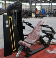 Mesin Latihan Fungsional Gym Berkualitas Tinggi ST-1006 untuk Binaraga, Latihan Kebugaran, Mesin Leg Curl Duduk dengan Sistem Beban Pin
