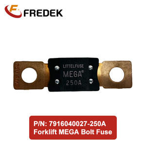 Fusible <span class=keywords><strong>MEGA</strong></span> Bolt de 250A 7916040070 7916040027 para Montacargas Eléctrico Linde T20AP T20SP, Piezas de Circuito de Batería OEM - Product Image 1