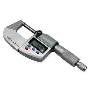 Micromètre numérique portable haute précision, portée 0-25 mm, en stock - Product Image 1