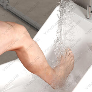 YINGJIE Wudumate lavabo main rectangulaire art lavabo évier musulman wudu évier musulman Wudu <span class=keywords><strong>lave</strong></span>-pieds bassin - Product Image 2