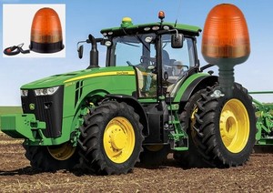 Balise de signalisation flexible R65 à montage sur poteau, clignotante ambre, pour <span class=keywords><strong>tracteur</strong></span> <span class=keywords><strong>agricole</strong></span>, camion, voiture, lumière d'avertissement LED, balise lumineuse - Product Image 6
