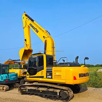 Excavatrice sur chenilles Komatsu PC240 LC-8 d'occasion, 25 tonnes, hydraulique, avec système KOMTRAX pour travaux de construction lourds