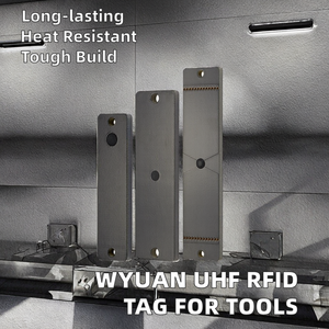 แท็ก RFID ป้องกันโลหะ UHF สำหรับติดตามทรัพย์สินอุตสาหกรรม ทนความร้อนสูง 860-960MHz ใช้ซ้ำได้ - Product Image 2