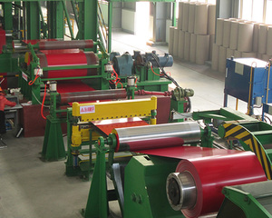 Bobina de Aço Zincado Colorido <span class=keywords><strong>PPGI</strong></span> SGCC DX51D DX52D Z80 Z100 para Painéis de Parede - Product Image 4