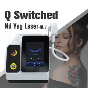 Nubway 7 mét Đường kính que Laser loại bỏ hình xăm Máy Nd Yag laser trẻ hóa da/loại bỏ sắc tố