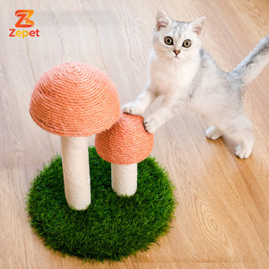 Nouveaux arbres à <span class=keywords><strong>chat</strong></span> et griffoirs en gros – Poteau à griffer pour <span class=keywords><strong>chat</strong></span> en sisal naturel de haute qualité, en forme de champignon, <span class=keywords><strong>arbre</strong></span> et tour à griffer pour <span class=keywords><strong>chat</strong></span> - Product Image 1