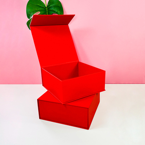 Emballage de boîte de papier de produits cosmétiques avec la fermeture magnétique d'aimant de papier de cadeau de couvercle - Product Image 2