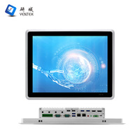 Panel PC Industrial sin Ventilador de 15 Pulgadas, Intel J6412, 6 RS232/485 COM, 2 LAN, 9-36V, Computadora Táctil Integrada en Stock, Garantía de 3 Años