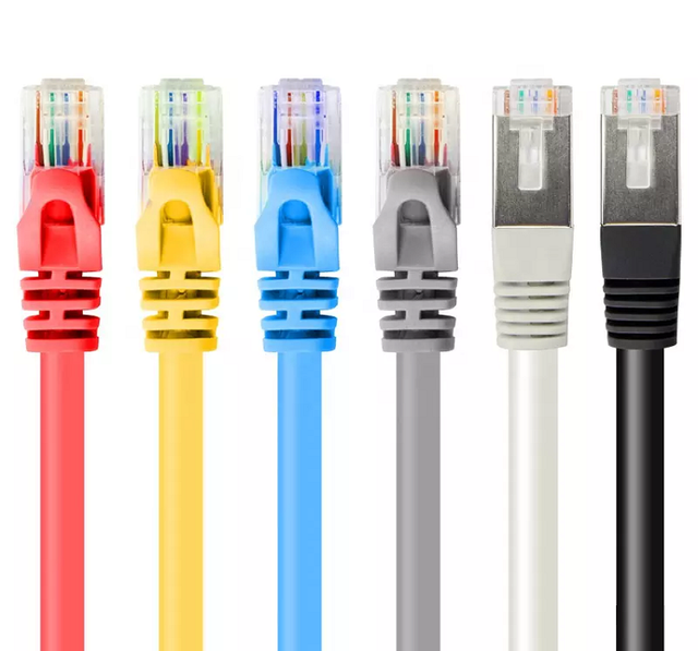 Factory RJ45 Gigabit UTP SFTP FTP ethernet communication cat6 patch cord cable