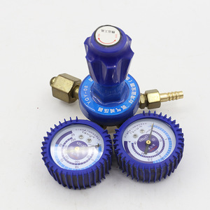 Oxygen Regulator 1/4 In Outlet Pressure Gauge For Gas Cylinder Normal Temperature Use - Product Image 1
