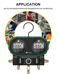 Conjunto de medidor digital de ar condicionado HVAC Peça de reposição digital manômetro D480AL/H - Product Image 4