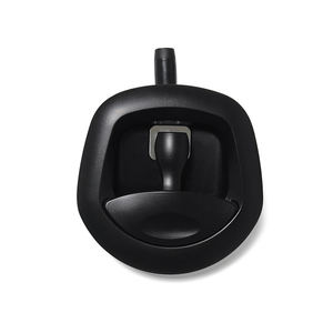 黒色のT型ハンドルロック、ユーロキーシリンダー、メカニカルホエールテールラッチ、2つのキー付き、ツールボックス、トラック用、耐久性のある亜鉛合金パドルロック - Product Image 2