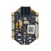 Kamera Keamanan CCTV Resolusi Tinggi 6MP Rakitan Papan IP PCB Terintegrasi dengan PoE, Lampu Ganda Pintar, Audio Dua Arah