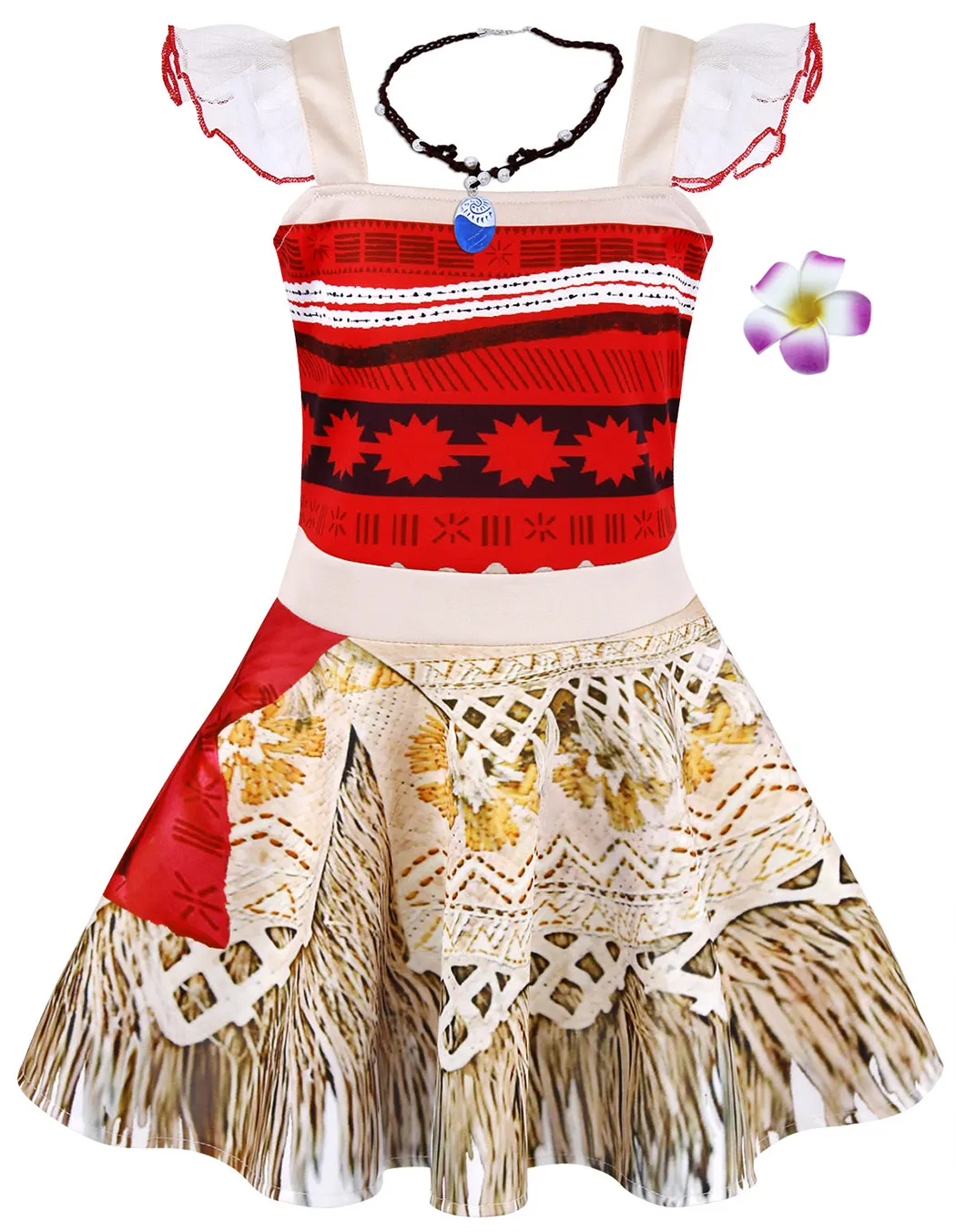 Moana Cosplay Costume for Kids Princess Dress Clothes for Halloween Costumes for Girl Party Dresses Carnival Costume