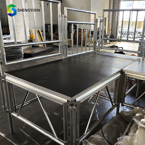 Aluminum Stage Mobile Show Stage Portable Truss Display Outdoor Folding Stage <strong>Platform</strong> Support OEM - Product Image 2