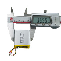 Batterie Li-polymère rechargeable DIY OEM 3.7V 850mAh 900mAh 1000mAh 553640 553740 LiNiMnCoO2 de qualité A+ certifiée KC pour lecteur MP4
