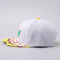 Casquette Snapback à 6 Panneaux Rigides avec Logo Personnalisé, Visière Plate, Style Hip-Hop Streetwear, Boucle Réglable, Chapeau de Sport, Casquette de Baseball Anti-Soleil