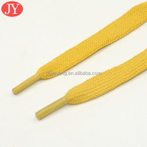 Lacet plat en coton dentelle de chaussure en coton plat DTM couleur Jiayang lacet de chaussure 110cm - Product Image 3