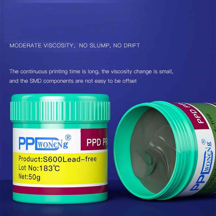 100g Solder Paste Lead-free Low Temperature SMT Melt Melting Point 138