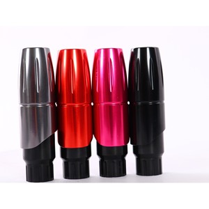 Stylo de tatouage électrique en aluminium noir, rouge, rose, couleur café – Outil de maquillage permanent pour traçage et ombrage - Product Image 1