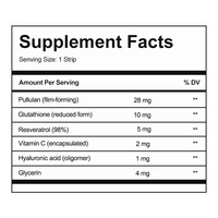 Complément buccal éclat de la peau à dissolution rapide, soutien blanchissant et éclatant pour la peau, vitamines au glutathion pour nouveau-nés OEM ODM