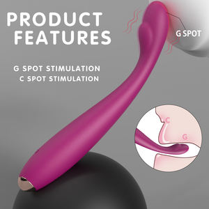 Point Tide Pen G-Spot Meme Vibratörü Kadınlar için Ejderha Kemik Yetişkin Oyuncak USB Şarj Edilebilir Su Geçirmez IPX7 Çok Hızlı Anında - Product Image 6