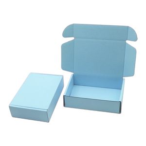 مصنع مطبوع ملون لتعبئة الهدايا والأحذية والملابس صندوق مضلع ورقي بريدي صناديق شحن للشركات الصغيرة - Product Image 6