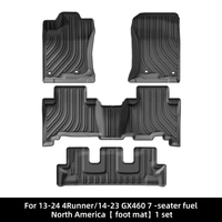 Accessoires de voiture, décoration intérieure, tapis de coffre, tapis de sol et doublures de coffre pour Toyota 4Runner 2013-2020