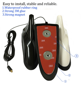 Автомобильная антенна акулы GPS + GSM + DAB, автомобильный орнамент, антенна Акулий плавник, радио FM AM, цифровая аудиовещающая антенна - Product Image 5