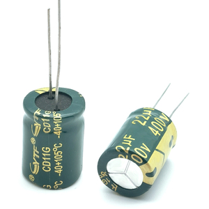 CD11G คาปาซิเตอร์ชนิดอลูมิเนียมอิเล็กโทรลีติค400V 22uF มีอายุการใช้งานยาวนาน5000ชั่วโมง - Product Image 6