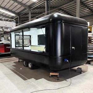 Camion restaurant personnalisé camion restaurant Hot Dog Pizza Café Crème glacée Mobile <span class=keywords><strong>Camping</strong></span> Remorque centre commercial Marché de nuit Voiture buffet - Product Image 2