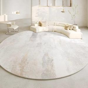 2025 Trung Quốc nhà máy bán sợi polyester Vòng thảm tùy chỉnh không thấm nước và không trượt phòng khách thảm. - Product Image 1