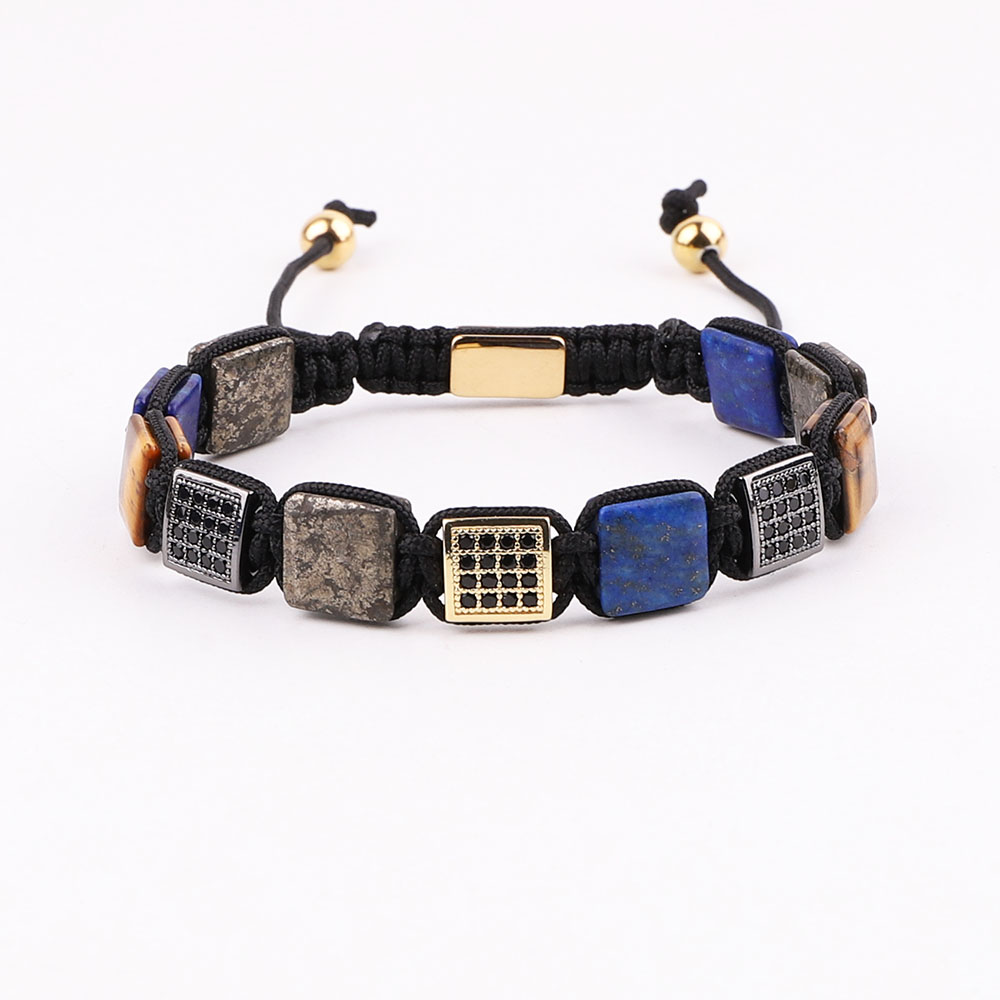 Blue Lapis Pyrite Tiger eye