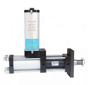 Cilindro Pneumatico Idraulico Personalizzabile in Acciaio Inox Serie 80x50x10-3T/5T/10T/20T Booster - Product Image 3